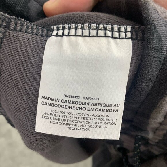 Nike Sweatpants Mens Large Tech Fleece Black Camo Joggers Track Workout 682852 - Picture 9 of 13